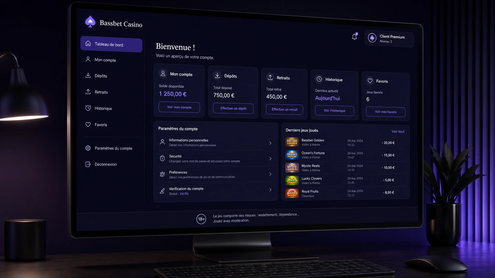 Pourquoi se connecter sur Bassbet
