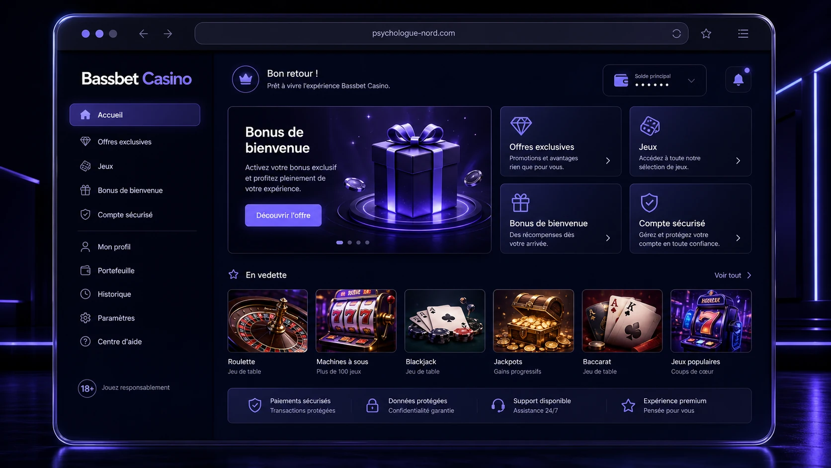 L’expérience Bassbet – plus qu’un simple login