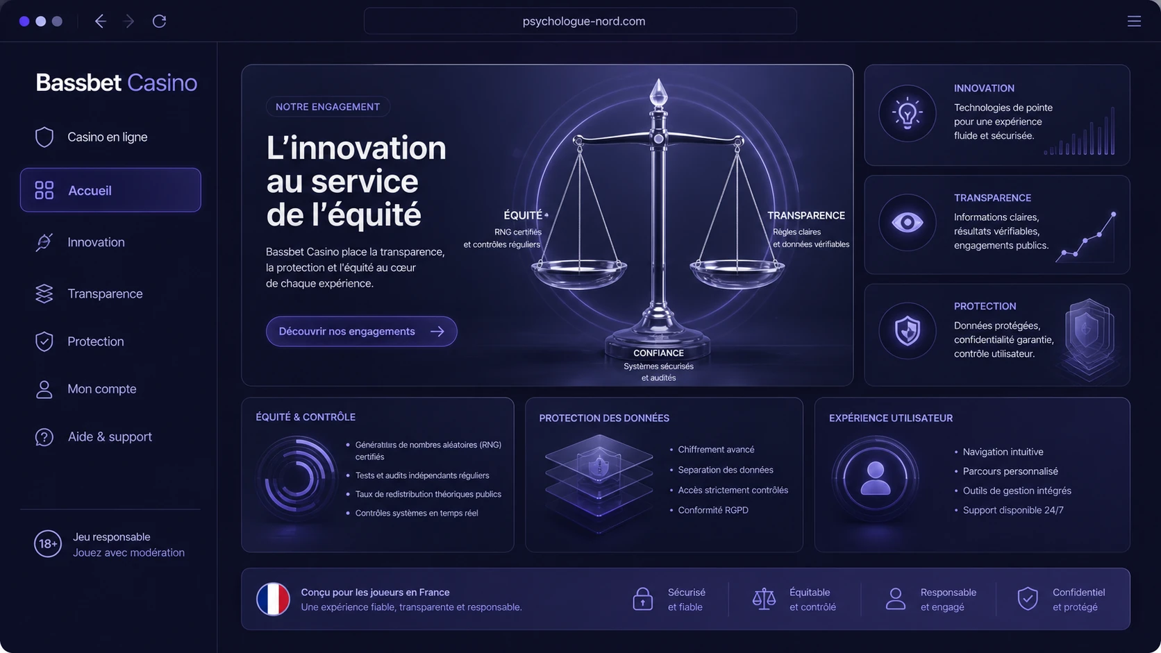 Bassbet : une vision moderne du casino en ligne